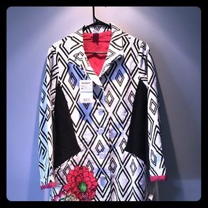 NWT Desigual Spring Coat, New and Original